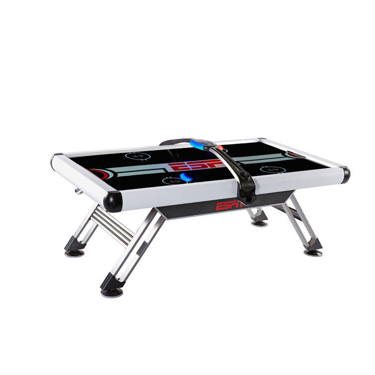 ESPN 84" 2 Player Air Hockey Table with Digital Scoreboard and Lights